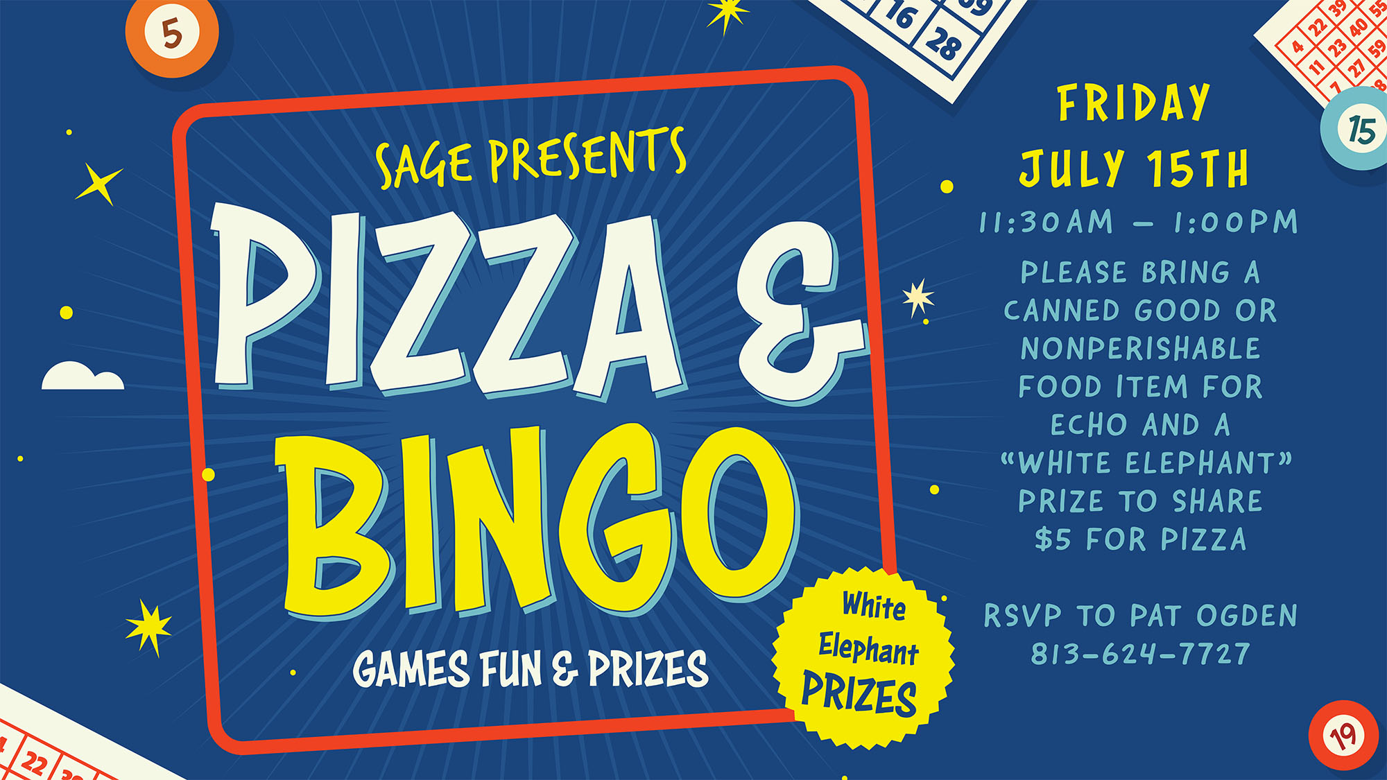 Pizza and Bingo Event
