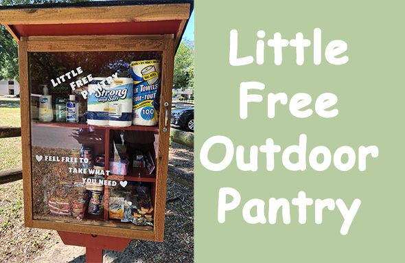 Little Free Outdoor Pantry