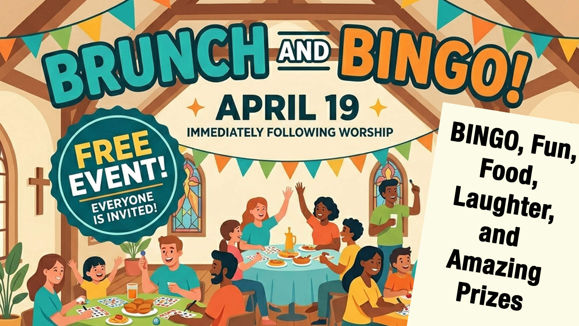 Brunch and BINGO: April 19