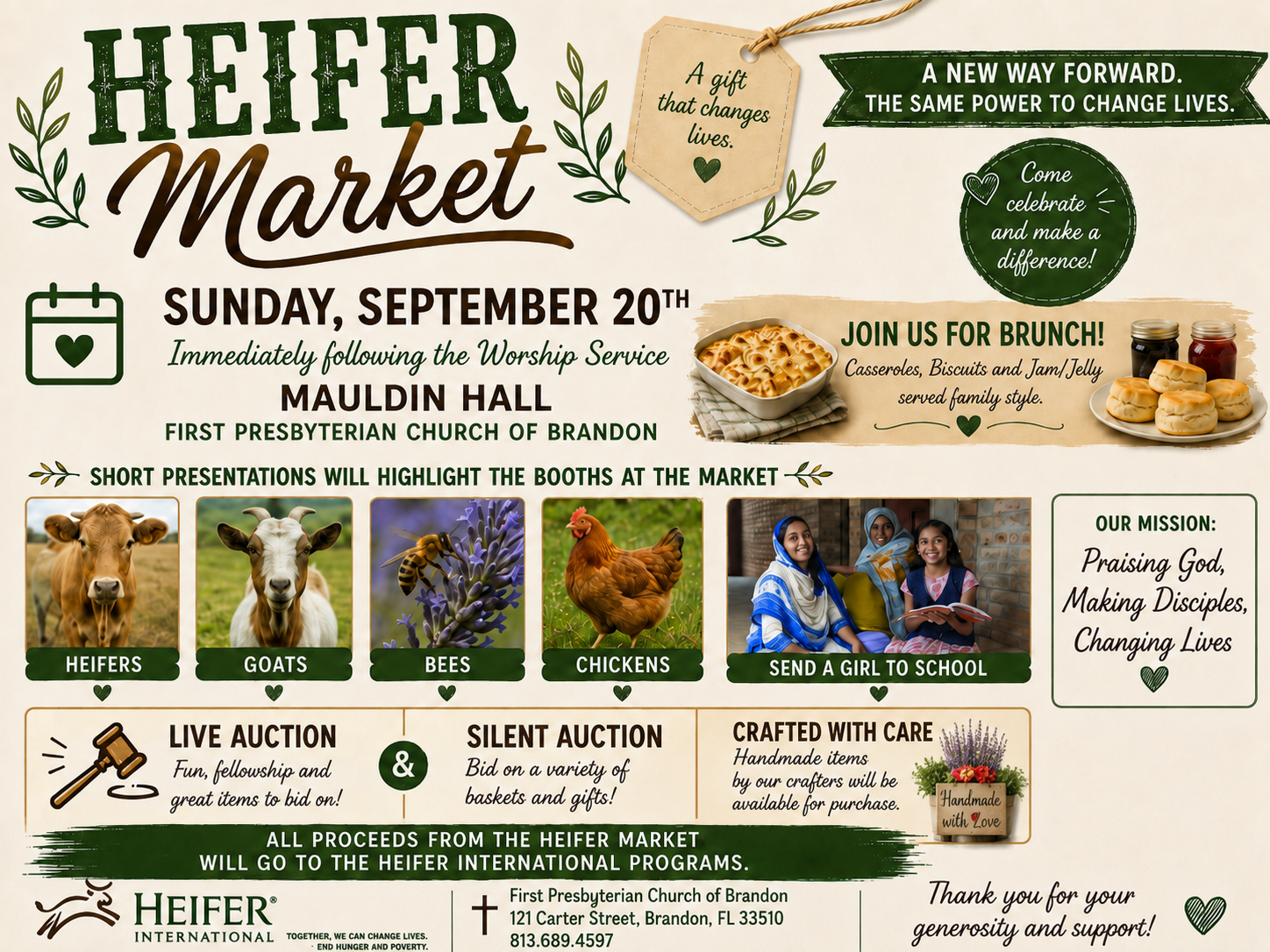 Heifer Living Gift Market