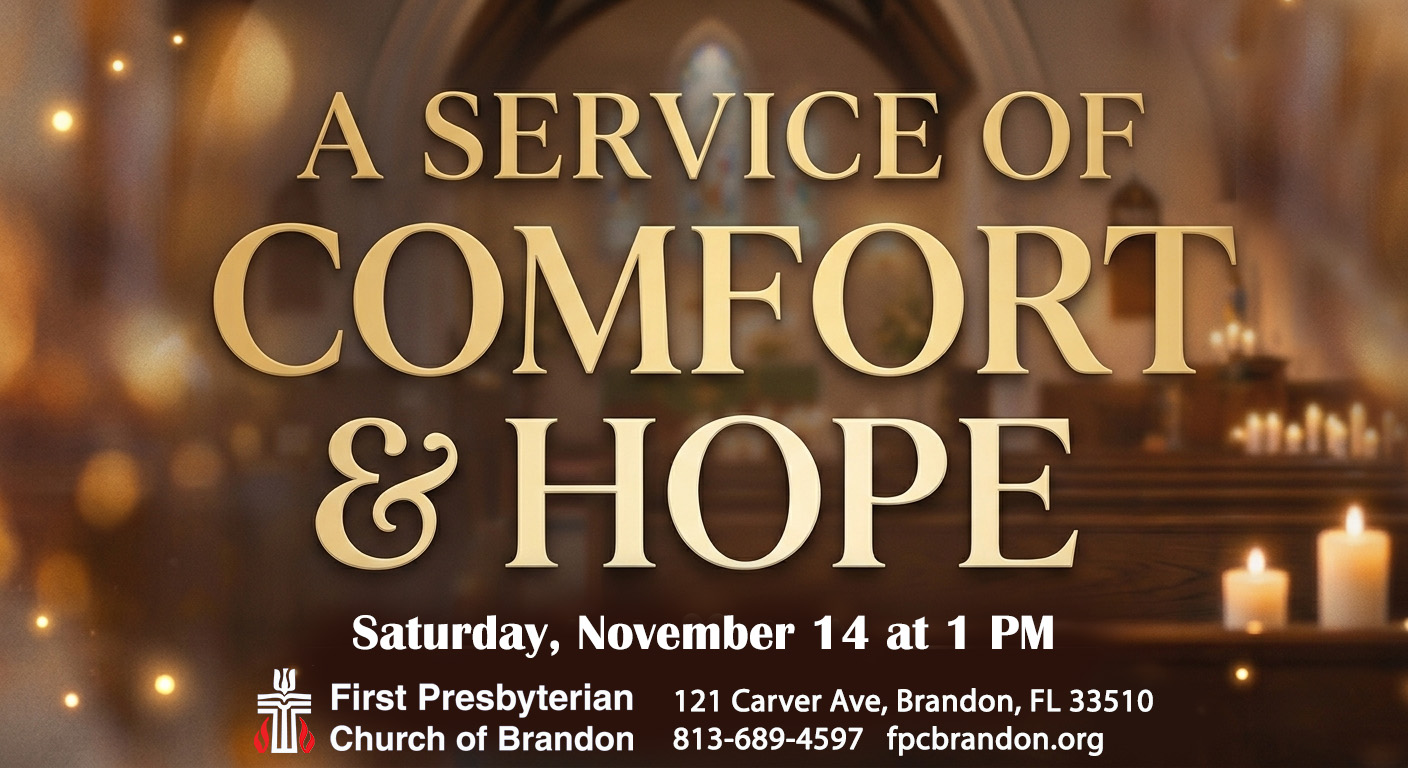 Service for Comfort and Hope